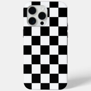 Coque Case-Mate iPhone Minimaliste Rétro à Carreaux – Streetwear Monochro