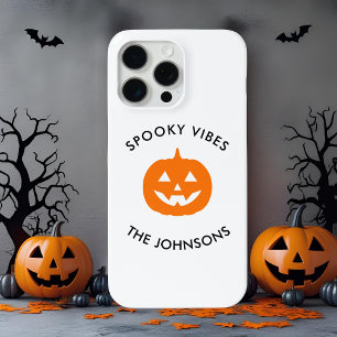 Coque Case-Mate iPhone Minimaliste Vibes Sombres – Halloween Personnalisé