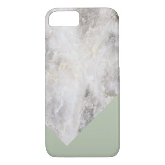 Coque Case-Mate Pour iPhone Minimalistic vert olive de marbre de bloc de W \