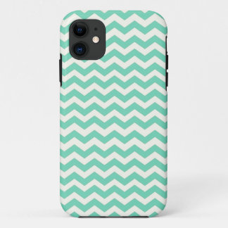 Coque Case-Mate Pour iPhone Mint Chevron Stripes
