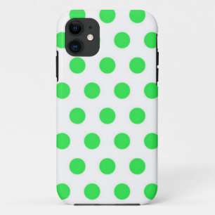 Etui iPhone Case-Mate Mint Green Polka Dots