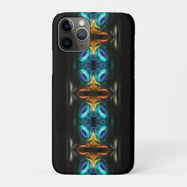 Coques Case-Mate iPhone Mirage de paon mystique (Dos)