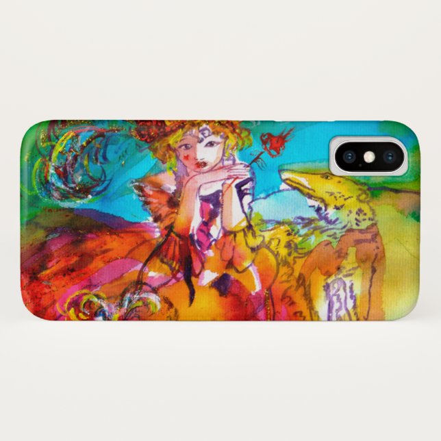 Coques Case-Mate iPhone MIRANDOLINA  / Masques du Carnaval de Venise (Dos (Horizontal))