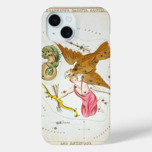 Coque Case-Mate iPhone Miroir d'Urania, Carte céleste d'astronomie vintag