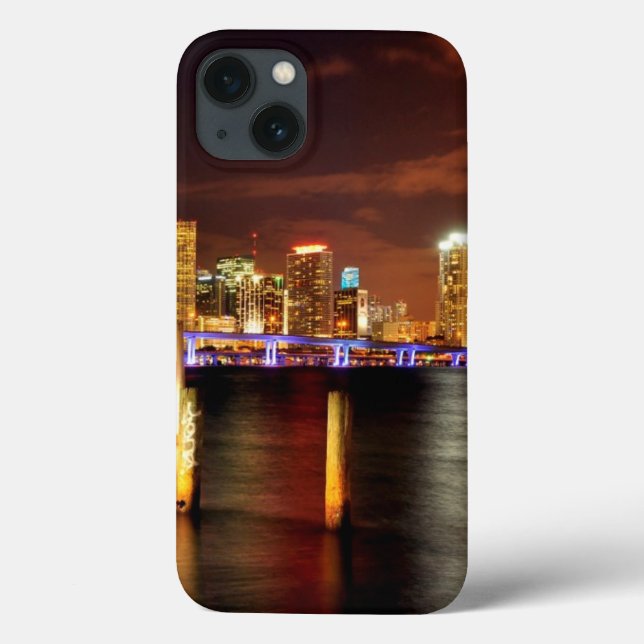 Coques Case-Mate iPhone Miskyami line at night, Floride (Verso)