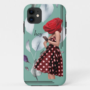 Case-Mate iPhone Case Miss Rose Cool Collage Pop Art Floral Féminin