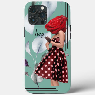 Case-Mate iPhone Case Miss Rose Cool Collage Pop Art Floral Féminin