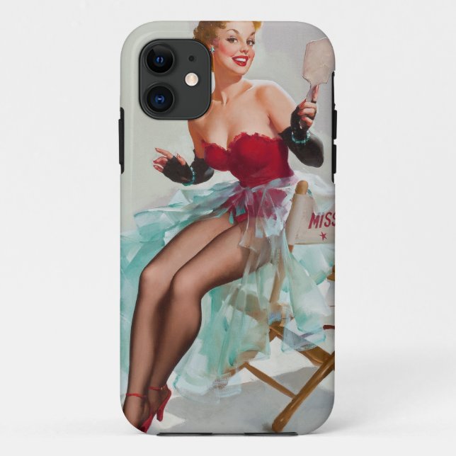 Coques Case-Mate iPhone Miss Sylvania Pin-Up Girl (Dos)