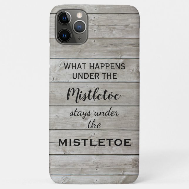 Coques Case-Mate iPhone Mistletoe Holiday (Dos)