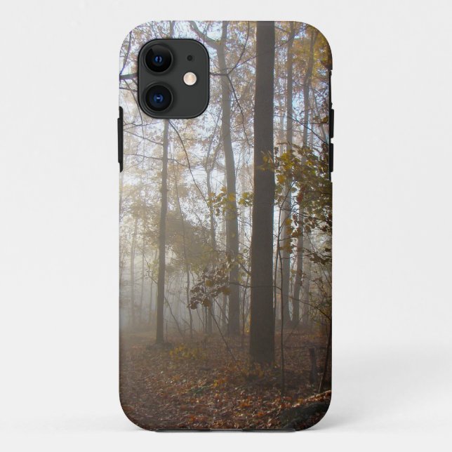 Coques Case-Mate iPhone Misty Morning dans la forêt (Dos)