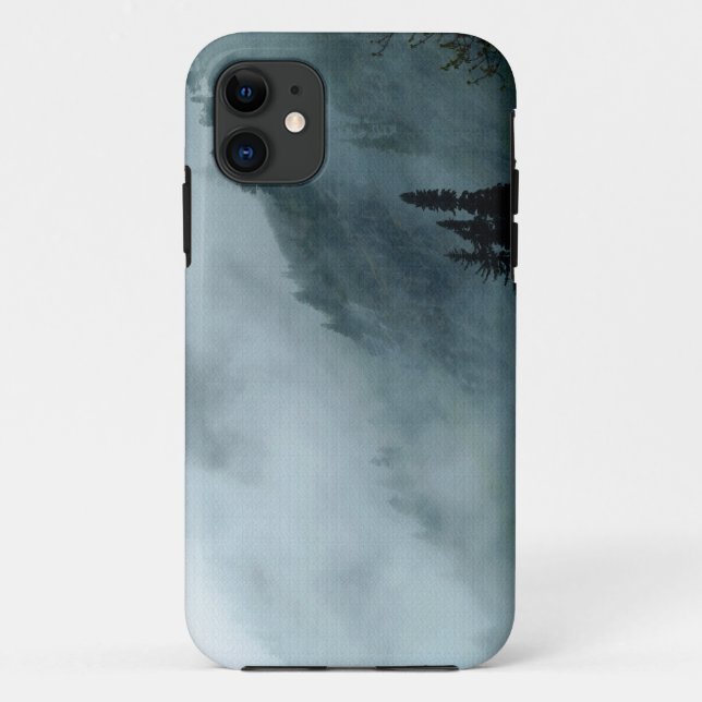 Coques Case-Mate iPhone Misty PNW Rainforest Nature Scenery Téléphone Case (Dos)
