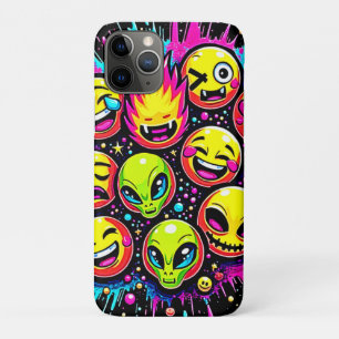 Case-Mate iPhone Case Mix Neon Funky Emoji