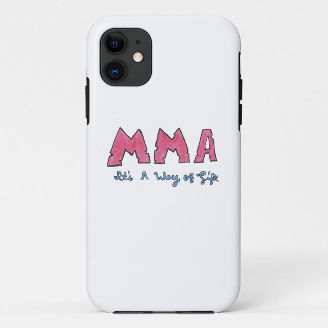 Coques Case-Mate iPhone MIXED MARTIAL ART C'est un cas de téléphone cellul (Dos)