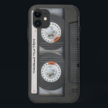 Coque Case-Mate Pour iPhone Mixtape Cassette Personnalisée<br><div class="desc">Bande de cassette rétro à bande de mixage sur mesure ancienne école. Le style de police peut être modifié. Cliquez sur personnaliser pour sélectionner vos polices. Cliquez sur le lien de contact ci-dessus pour m'envoyer un message si vous avez besoin d'aide pour customiser votre commande. Merci !</div>
