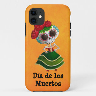 Case-Mate iPhone Case Mlle la mort de Dia de Muertos Mexican