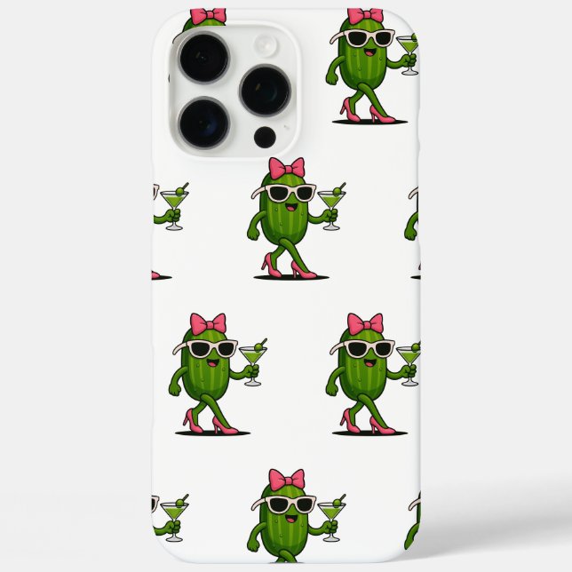 Coques Case-Mate iPhone Mme Cucumber Chic (Verso)