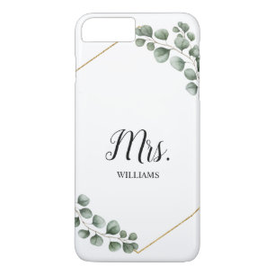 Case-Mate iPhone Case Mme personnalisée Bride de verdure d'eucalyptus