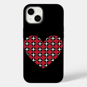 Coque Pour iPhone 14 Mod Diamond Heart