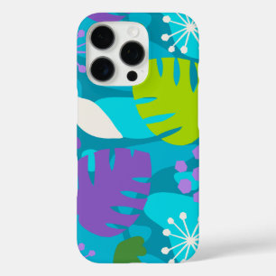 Coque iPhone 16 Pro Mod Feuille Monstera Abstrait Hawaiien Tropical -T