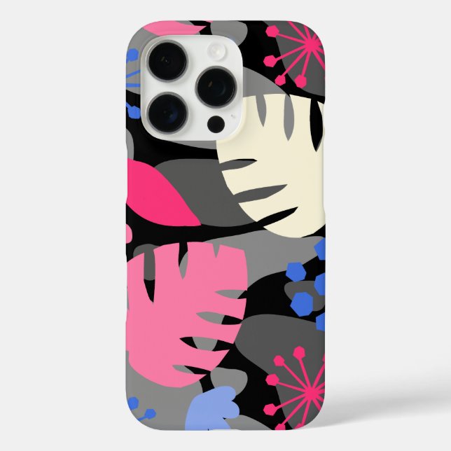 Coques Case-Mate iPhone Mod Monstera Feuille Abstraite Hawaiienne Tropical (Verso)