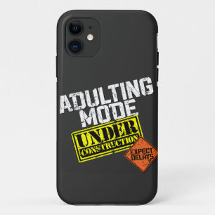Case-Mate iPhone Case Mode d'Adulte en construction un amusant Adulte