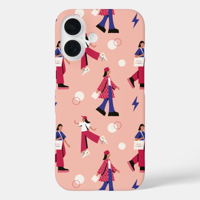Coques Case-Mate iPhone Mode de puissance fille (Verso)
