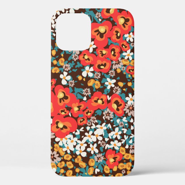 Coques Case-Mate iPhone Mode florale printemps, robe femme d'été (Verso)