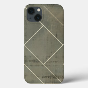 Etui iPhone 13 Modèle Abstrait avec formes géométriques