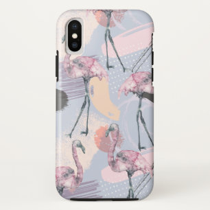 Case-Mate iPhone Case Modèle Abstrait et Flamingo