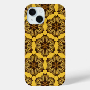 Coque Case-Mate iPhone Modèle Abstrait Jaune