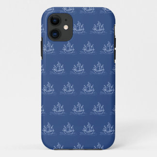 Etui iPhone Case-Mate Modèle bleu-foncé de bateau de pirate