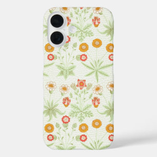 Coque Pour iPhone 16 Modèle botanique vintage de marguerite de William 