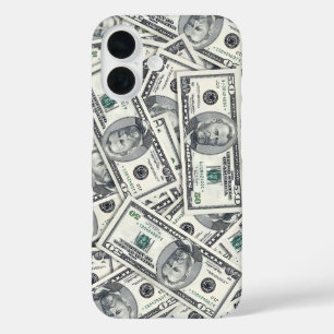 Coque Pour iPhone 16 Modèle de billet de cinquante dollars