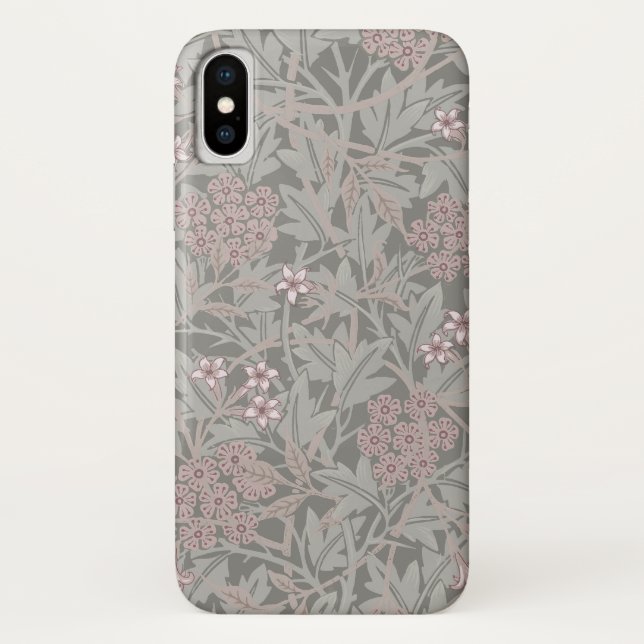 Coques Case-Mate iPhone Modèle de fleur de jasmin de William Morris (Dos)