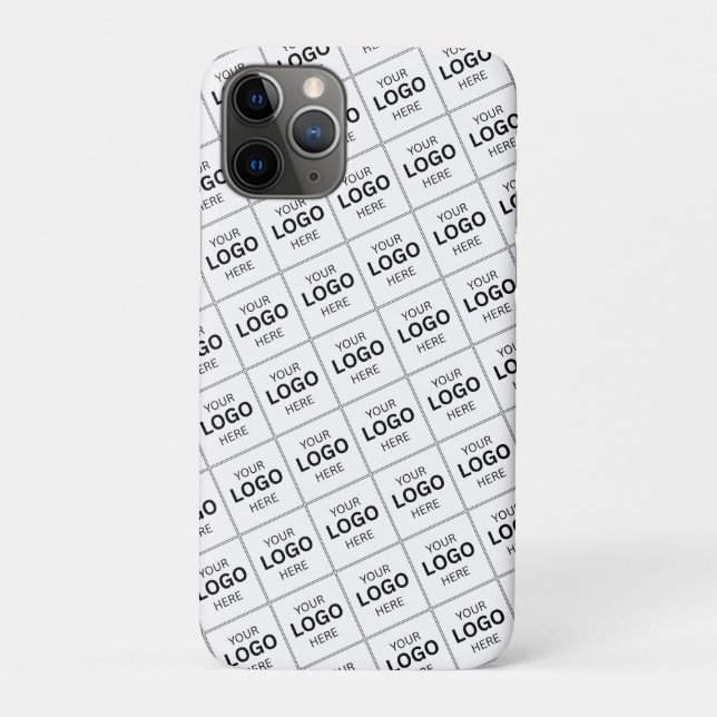 Coques Case-Mate iPhone Modèle de nom de logo d'entreprise de code QR pers (Dos)