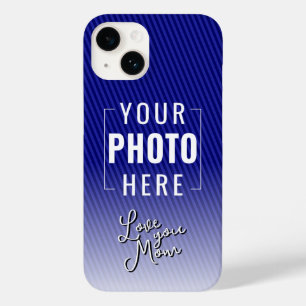 Coque Case-Mate iPhone Modèle de photo personnalisé 'Je t'aime maman'