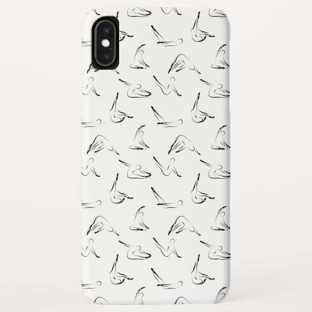 Coques Case-Mate iPhone modèle de poses Pilates (Dos)