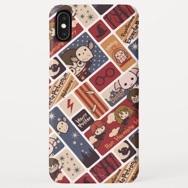 Coques Case-Mate iPhone Modèle de scènes de dessin animé de Harry Potter (Dos)