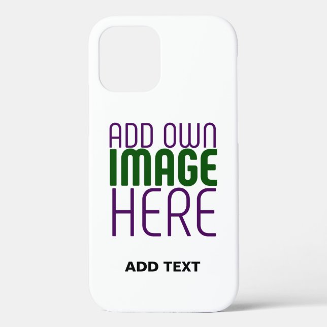 COQUES Case-Mate iPhone MODÈLE DE TEXTE D'IMAGE BLANCHE SIMPLE MODERNE (Verso)