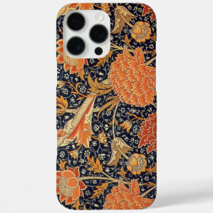 Coque iPhone 16 Pro Max Modèle de textile William Morris Cray