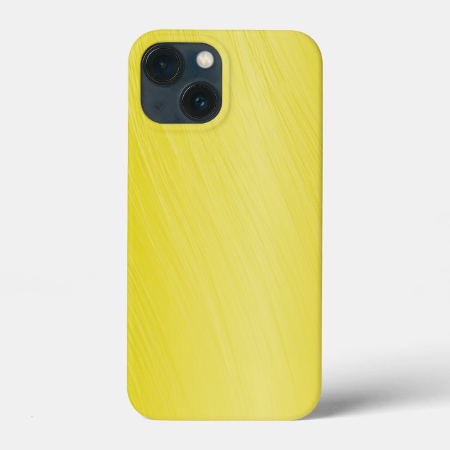 Coques Case-Mate iPhone Modèle de texture de fond jaune (Verso)