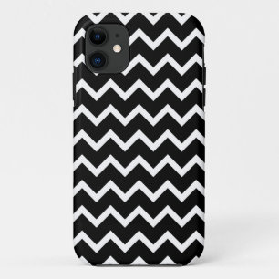 Coque Case-Mate iPhone Modèle de zigzag noir et blanc