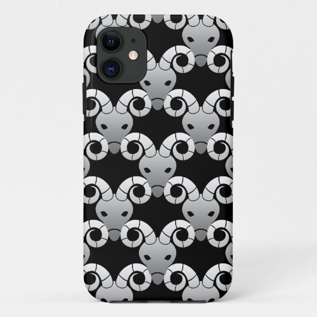 Coques Case-Mate iPhone Modèle de zodiaque du Bélier (Dos)