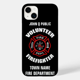 Coques Pour iPhone Modèle du nom du pompier volontaire