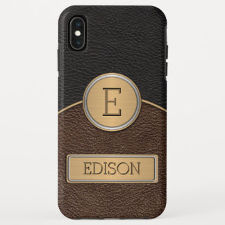 Coques Pour iPhone Modèle exécutif de nom de monogramme