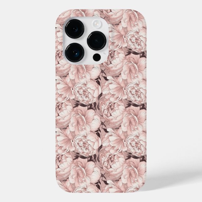 Coques Case-Mate iPhone Modèle floral (Verso)