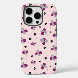 Coque iPhone 16 Pro Modèle floral
