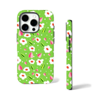 Coque iPhone 16 Pro Modèle floral