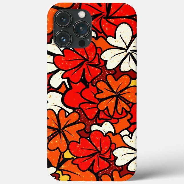 Coques Case-Mate iPhone Modèle floral (Verso)