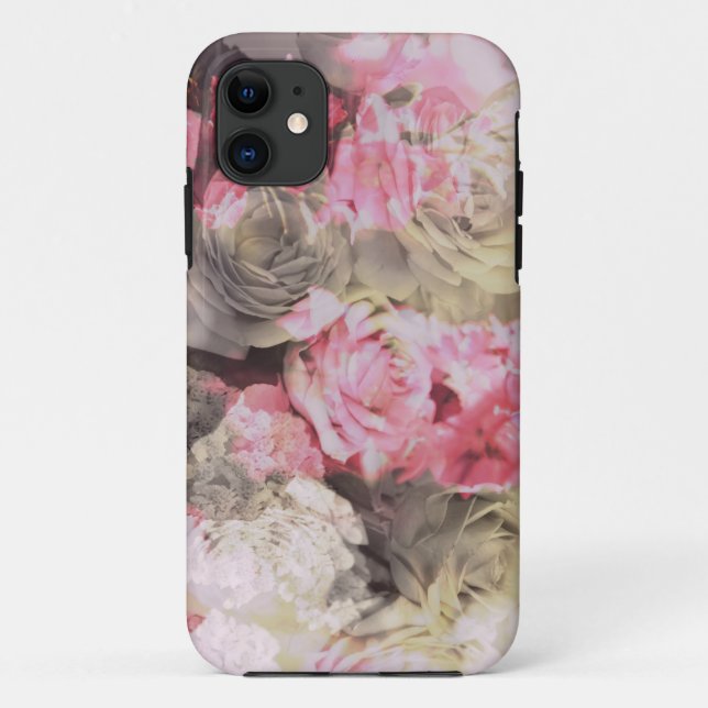 Coques Case-Mate iPhone Modèle floral (Dos)